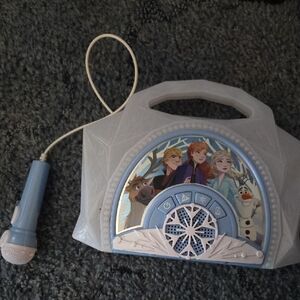 🌼2 For $20🌼Disney Frozen Blue and White Karaoke Machine